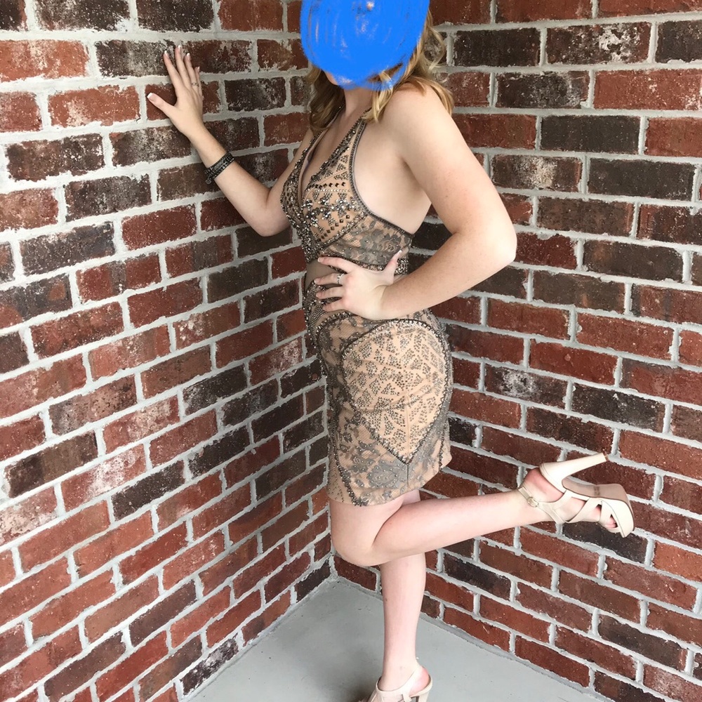 Jovani size 4 used homecoming dress